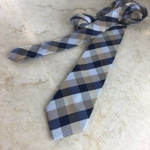 TOMMY HILFIGER SILK PLAID TIE